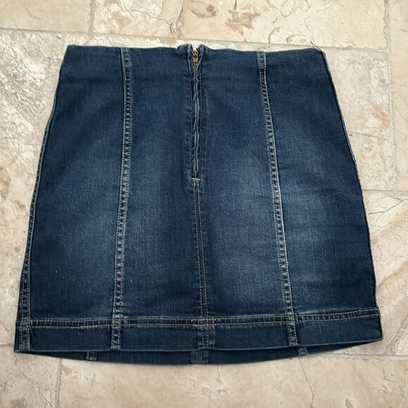 Jolt denim stretchy mini skirt sz 6 - Picture 3 of 4